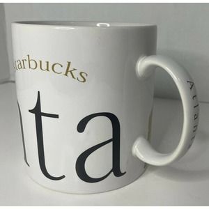 Vintage STARBUCKS, 1994, ATLANTA, CITY MUG, COLLECTOR SERIES, 20 oz. CUP